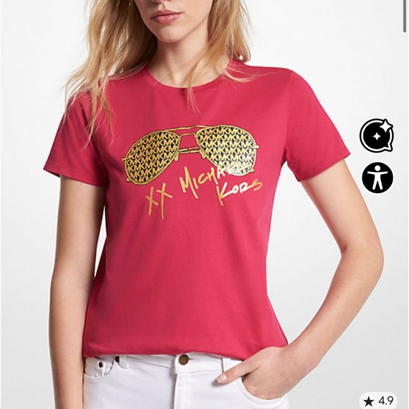 Michael Kors Graphic T-Shirt - Picture 2 of 2
